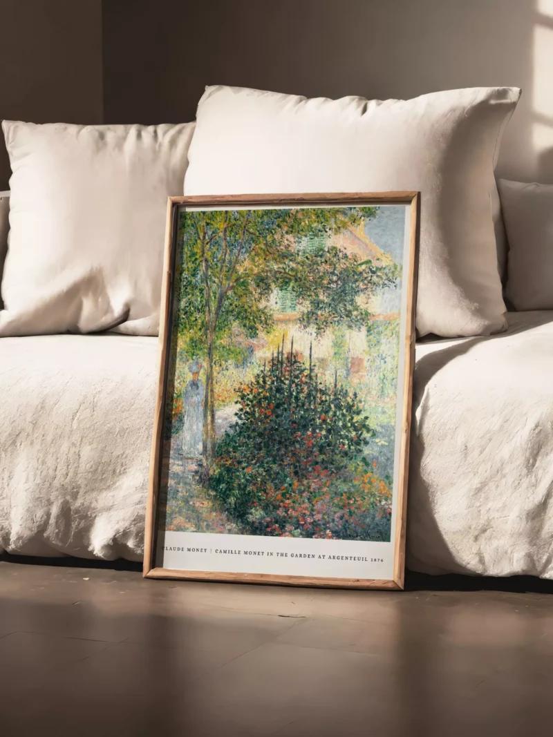 117-7 Scenic Pathway Oil Painting, Vintage Wall Art Print, Printable Digital Download